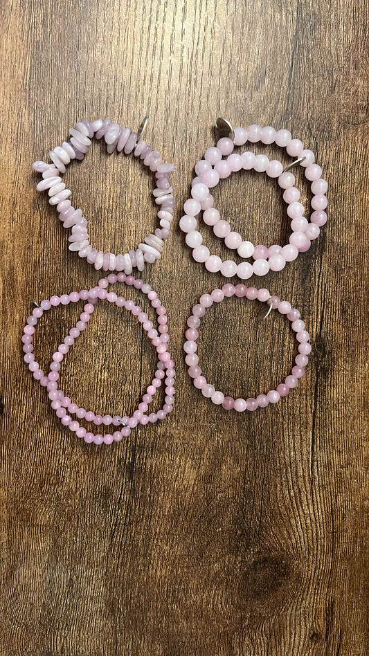 4mm Kunzite Bracelets
