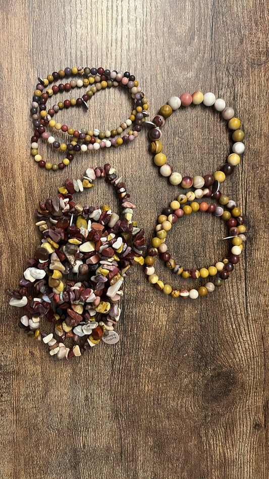 4mm Mookaite Bracelets