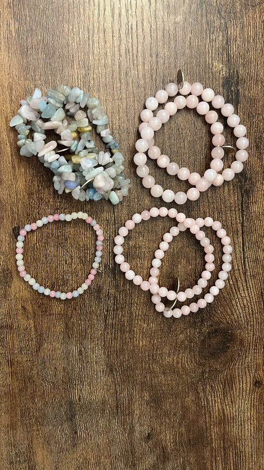 4mm Morganite Bracelets