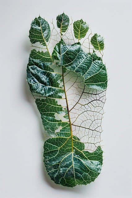 leaves-in-the-shape-of-a-footprint