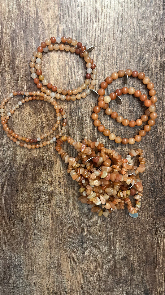 4mm Red Aventurine Bracelets