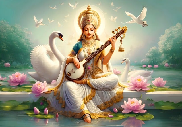 Goddess Saraswati