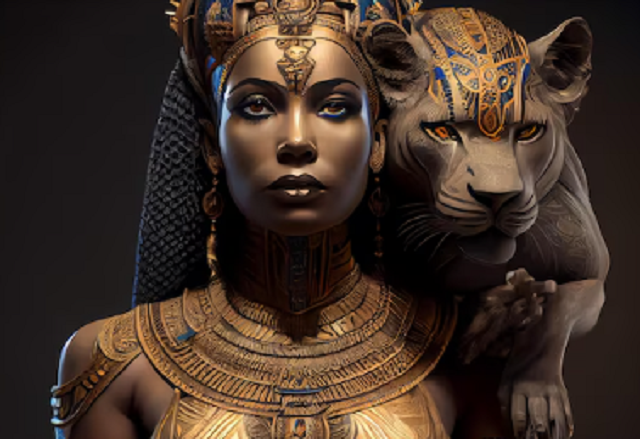 sekhmet-portrait-with-lioness