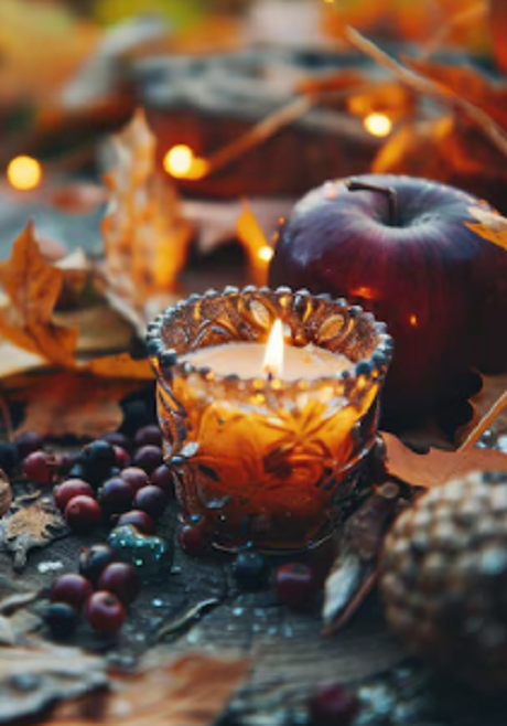 autumn candle