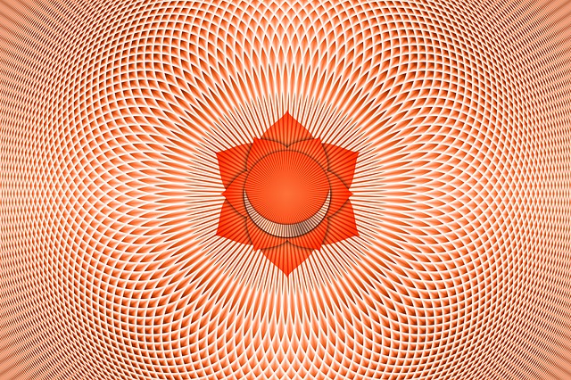 orange sacral chakra symbol