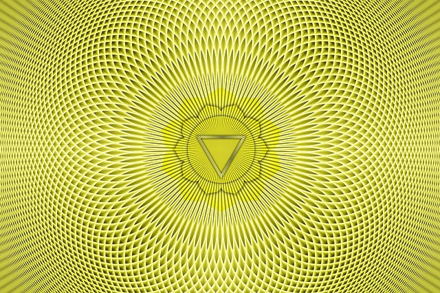 yellow solar plexus chakra symbol